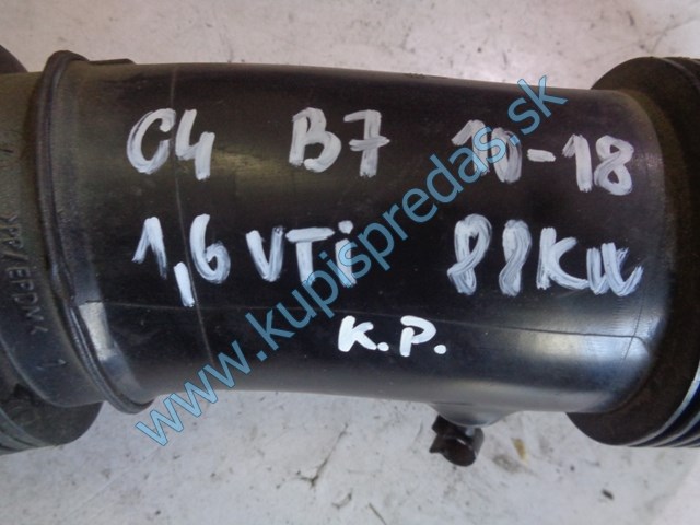 hadica na vzduch na citroen c4 B7, 9656237580
